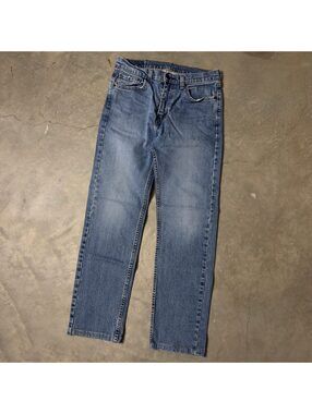 Levi's 505 Straight Jeans Mens 31x30 Medium Wash Classic